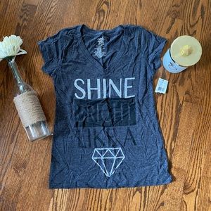 Glitter Grafic T shirt